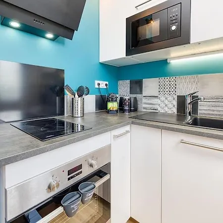 10min Gare Grenoble, Vrai Lit Double, Calme Apartment