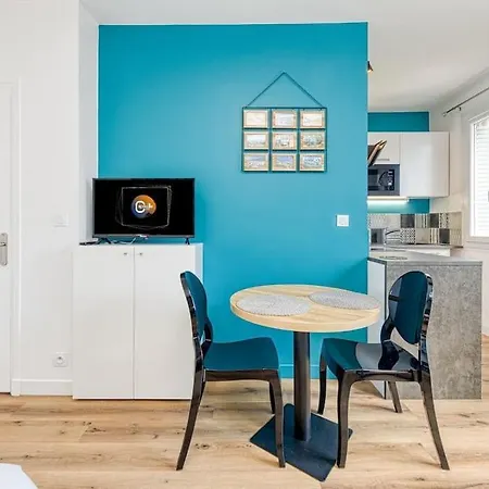 Апартаменти 10min Gare Grenoble, Vrai Lit Double, Calme *